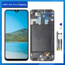 QC For Samsung A20 2019 A205U A205M LCD Display Touch Screen Digitizer w/ Frame
