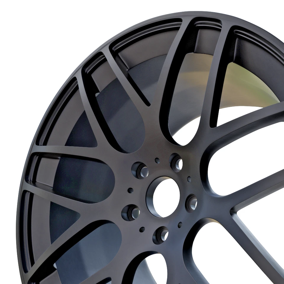 RAL 9005 Matt Black Powder Coating Powder - 1Kg