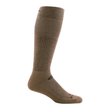 DARN TOUGH T3005 COYOTE BROWN MEN'S Tactical Mid-Calf Light Cushion WOOL SOCKS