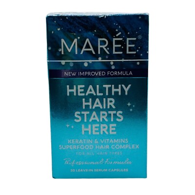 Maree keratin, vitamin, superfood, hair complex for all hair types exp 1/11/2027