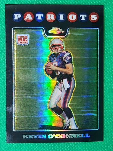 2008 Topps Chrome REFRACTOR #TCC176 Kevin O'Connell ROOKIE Minnesota Vikings CO - Picture 5 of 7