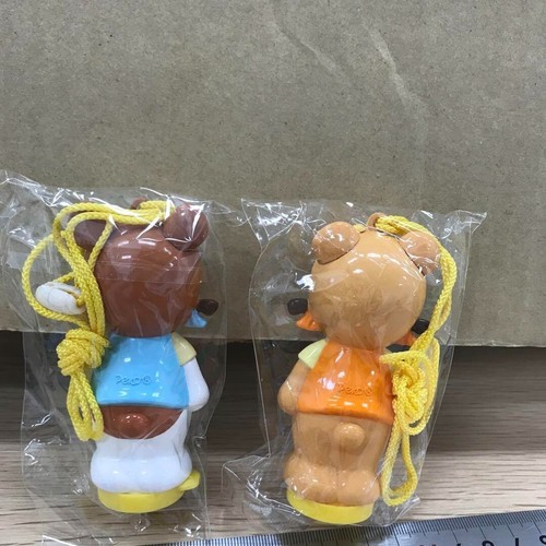Peko Chan Figur Riemen Schlüsselanhänger Set 2 selten Retro Hobby Japan M536 - Bild 4 von 4