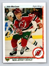 1990-91 Upper Deck - John MacLean #161 New Jersey Devils Hockey Card