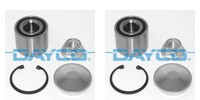 Dayco 2X Radnabe Radlagersatz Hinten FüR Dacia Sandero II Renault Clio IV KS