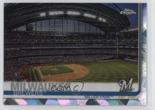 2019 Topps Chrome Sapphire Edition American Family Field Milwaukee Brewers 0xy4