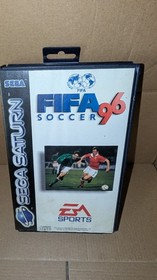 Sega Saturn Games Fifa 96 & Fifa 97 Pal Region VGC Complete In Box