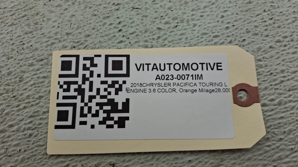 17-2023 CHRYSLER PACIFICA Fuel Injection RAILS Fuel Injector 640217 OEM DAMAGED - Image 4 of 4