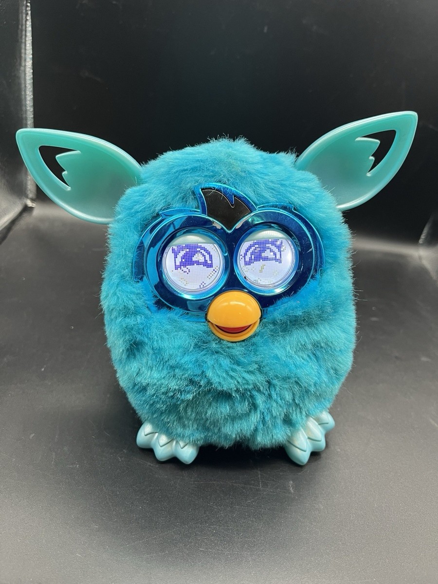 Rare 2012 Furby Boom Special Edition Blue Metallic Chrome Hasbro