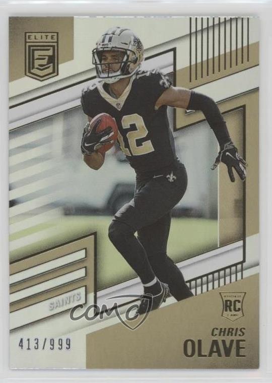 2022 Panini Donruss Elite Rookies 413/999 Chris Olave #122 Rookie RC 1a5k