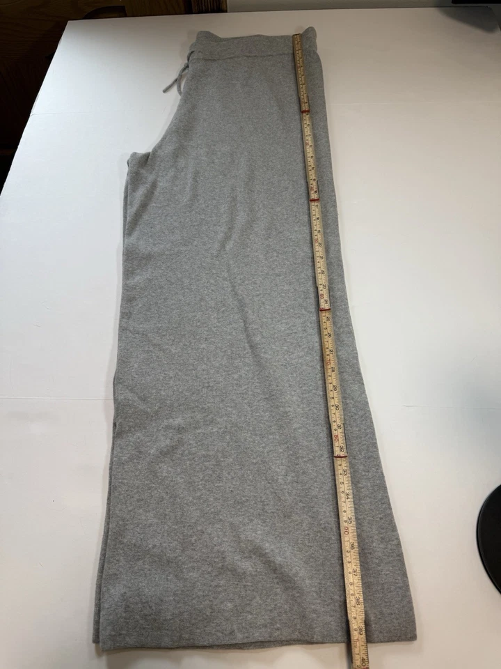 NUEVO SIN ETIQUETAS ALFANI Mujer Plus 1X Suéter Pierna Ancha Pantalones Gris Jaspeado Foto 4 de 4