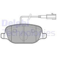Delphi BremsbeläGe Bremsbelegsatz Hinten FüR Alfa Romeo Giulietta
