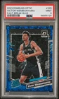 2023-24 Donruss Optic Prizm Victor Wembanyama Fast Break Disco Blue /49 PSA 9