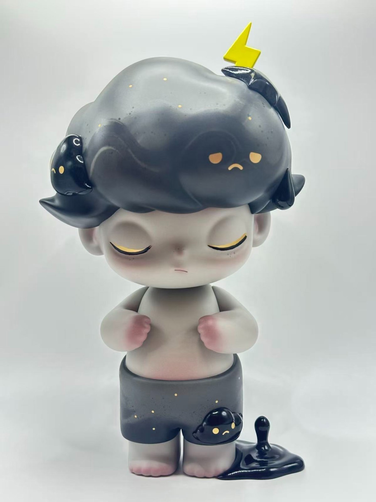 POP MART Mega Collection Just Dimoo 400% Thunder Shower 25cm Art Toy Gift Doll