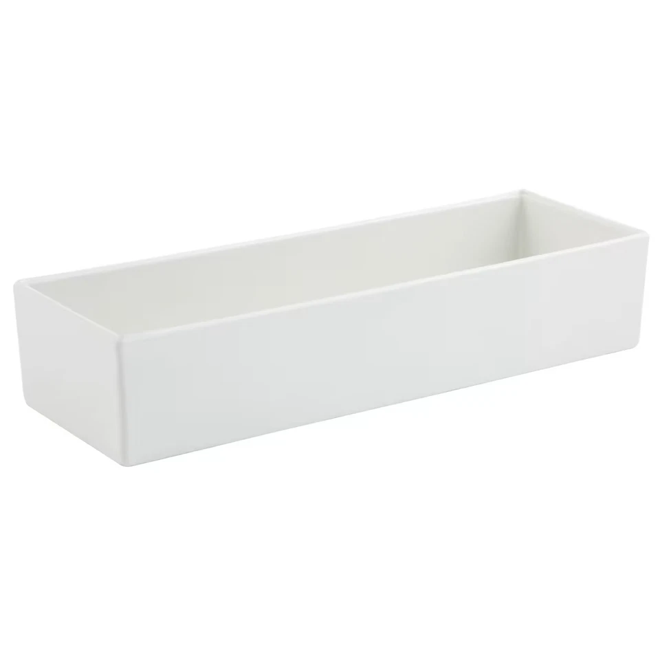 Bon Chef 9511 WHITE Sandstone 80 Oz. Straight Sided Bowl - Image 2 of 2