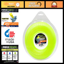 Premium 0.095" Twisted Trimmer Line - 200ft USA Made, Durable & High Performance