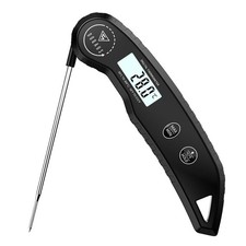 DOQAUS Meat Thermometers, 3S Instant Read Food Thermometer with ±0.5℃ Precis