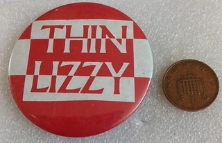 Thin Lizzy Vintage Badge.