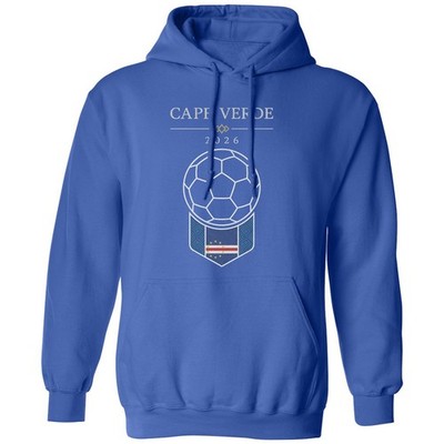 Cape Verde 2026 Soccer Tribute Fans Unisex Hooded Sweatshirt