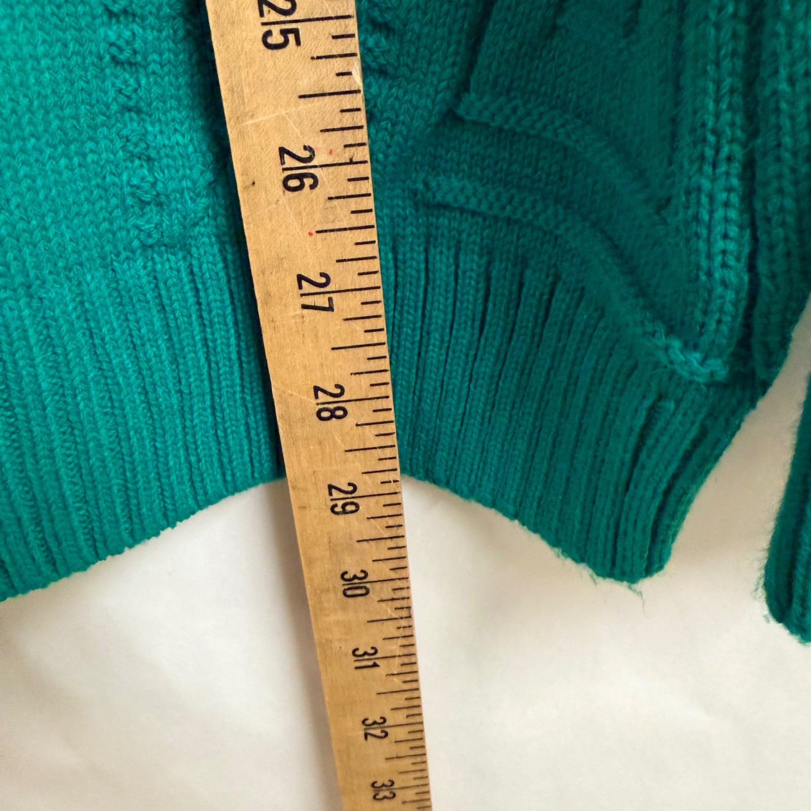 Blarney Castle Designs Mens Large Green Tis Himself Shamrock Sweater Ireland thumbnail 7