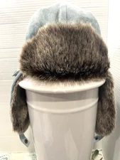 True Religion Denim Trapper Hat