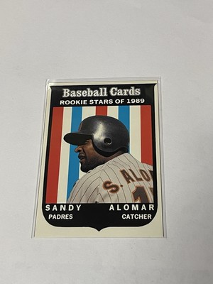 1989 Baseball Card Magazine #58 Sandy Alomar Jr **033601