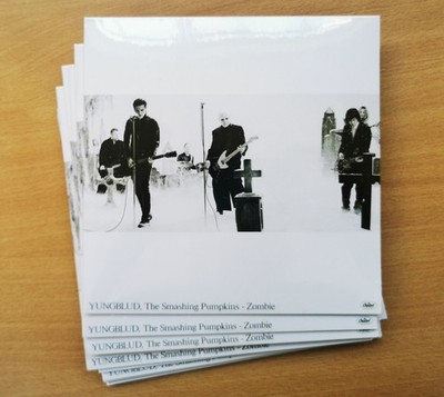 YUNGBLUD & The Smashing Pumpkins 7'' Zombie WHITE VINYL New Sealed Mails same Day