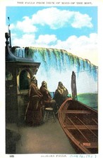 Maid of the Mist at the Falls, c1920, Niagara Falls