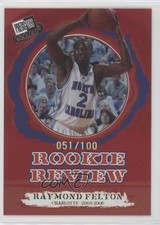 2006 Press Pass Rookie Review Reflectors Proof 51/100 Raymond Felton #RP42 0af