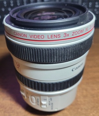 CANON  3x ZOOM WIDE ANGLE 3.4-10.2mm 1:1.8-2.2 VIDEO LENS for  XL-1 & XL-2