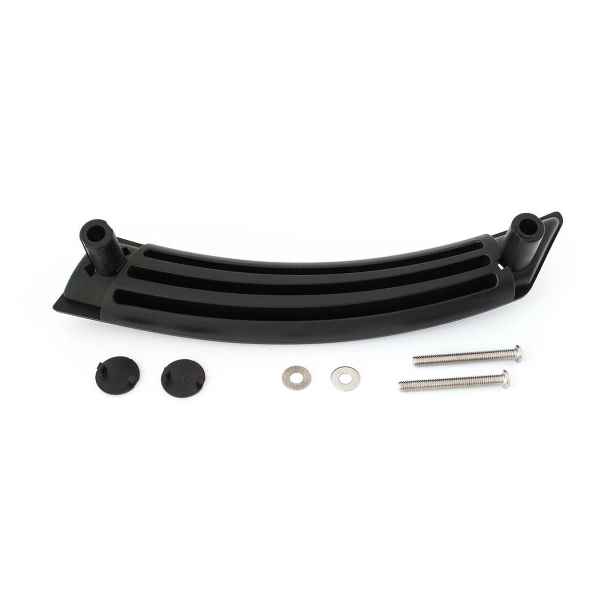 Set 2 Maniglie Interne Porta In Alluminio Per VW Beetle 1998-2010 | Colore Nero, Con Viti Di Fissaggio - 3
