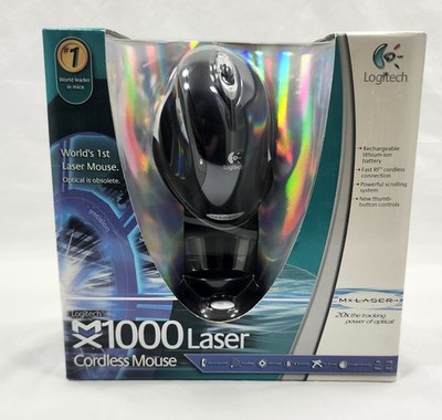 SEALED New in Box Logitech MX1000 Wireless Cordless Laser Mouse