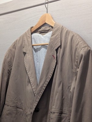 Boss Hugo Boss Freizeitblazer - 100% Baumwolle - Beige - Tall Gr. 102 - TOP