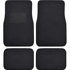 Best Floor Mats for Trucks Black Classic Carpet Floor Mats for Trucks & Vans - Universal Fit MT-100-BK