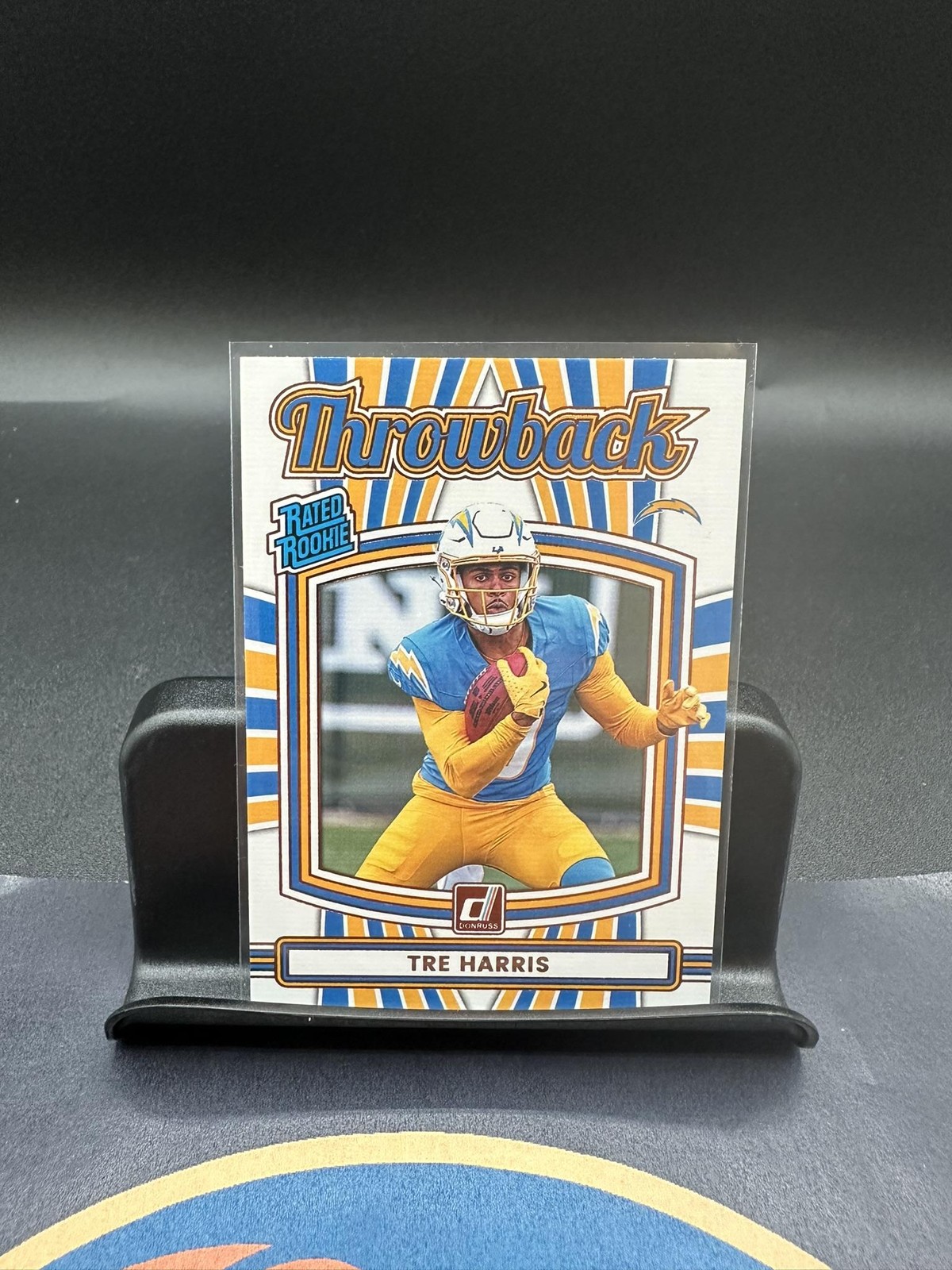 2025 Donruss #34 Tre Harris Rated Rookies Throwback