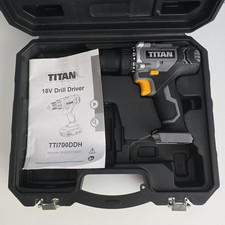 Titan TTI700DDH 18V Cordless Drill Driver  Body And Case Only 