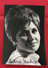 handsignierte AK Barbara Sternberger DDR Schauspielerin/ Sängerin Sachsens Glanz