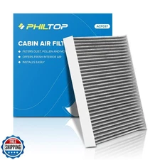 PHILTOP Cabin Air Filter CF11183 for Jeep Grand Cherokee/Durango Carbon