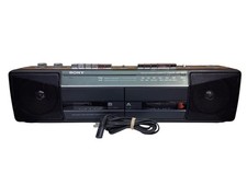 Sony CFS-W301 FM/AM Stereo Dual 2-Cassette Radio Boombox Pls Read 