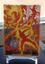 2024 Sky Box Marvel Masterpieces '92 Platinum Human Torch Clear Cut # 31