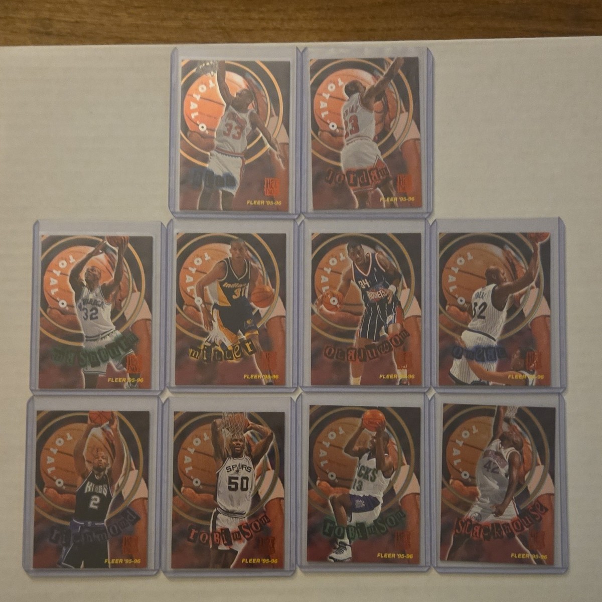 1995-96 Fleer Total O Hot Pack Complete Set… | eBay