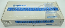 Samson S-Phone 4 Channel Headphone Mixer Amplifier AMP 115VAC