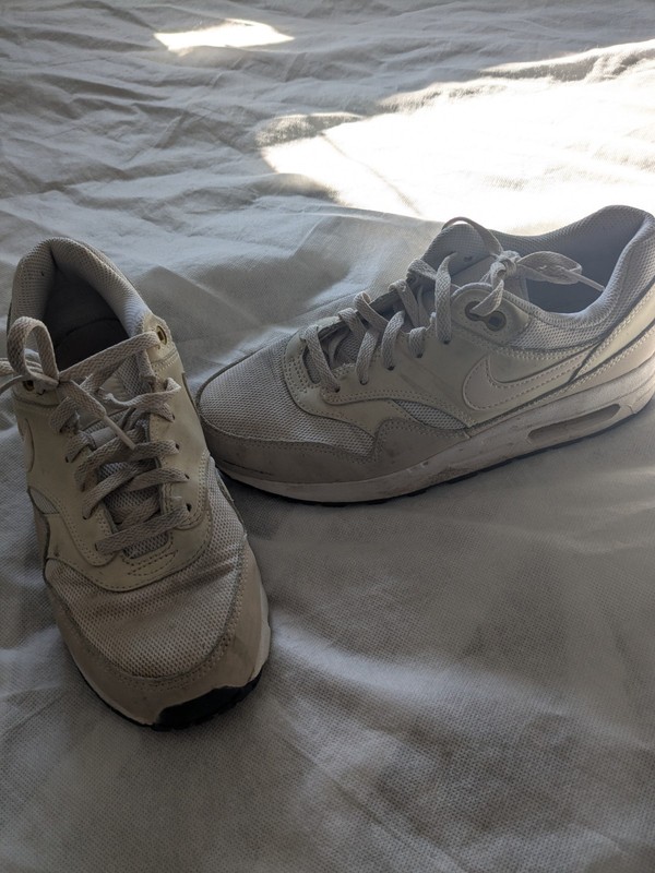Nike Air JJS Size 6.5Y White Low Top Sneakers Athletic Shoes DZ3307-103
