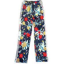 Adidas HER Studio London Floral Track Pants Women XS Multicolor Trefoil Striped