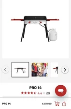 camp chef Pro 14 double burner 