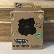 Fuggler Ugly Monster Farting Figures Black Munch Munch 3” Motion Activated Gift