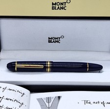 Penna stilografica Premium Montblanc Meisterstuck 149 edizione speciale limitata con scatola