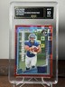 2025 Panini Donruss Optic Cam Skattebo #302 Red Pandora GMA 10 Giants