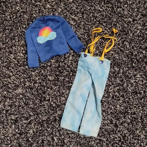 Ken rainbow Shirt & suspender Pants #9702 Best Buy Mattel vtg 70s 1975