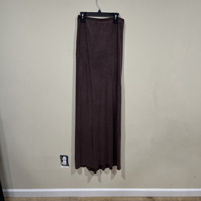 NWT Atlein Women's long Maxi Skirt brown Size 36