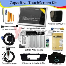 OEM Sync 2 To 3 Upgrade Kit 3.4 For Ford Sync3 Apim Module with Wireless Carplay